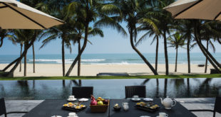 Terrasse der Pool-Villa im Resort Four Season The Nam Hai in Hoi An in Vietnam