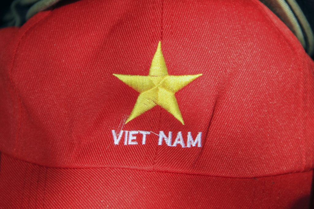 Vietnam-Flaggensymbol für Unabhängigkeit, Freiheit und Glück