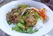 Bun Thit  Vietnamesische Reisnudeln mit gegrilltem Fleisch