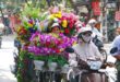 Straßenszene in Hanoi in Vietnam