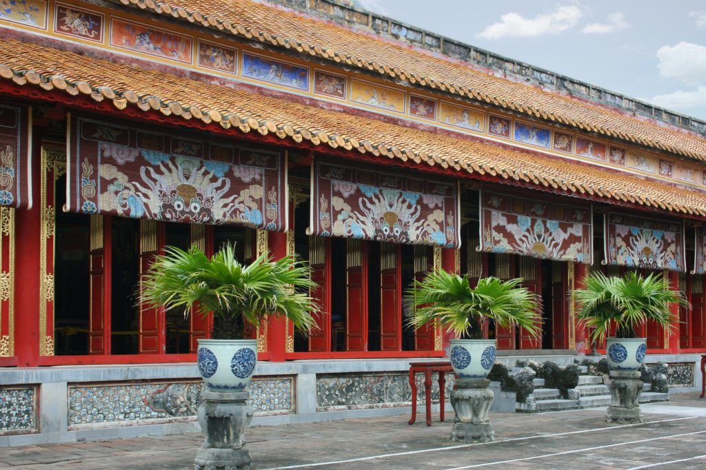 Kaiserpalast in Hue in Vietnam