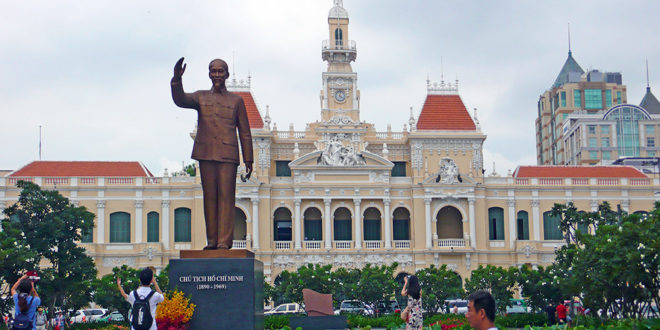 Rathaus in Saigon in Vietnam