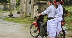 Moped fahren in Vietnam