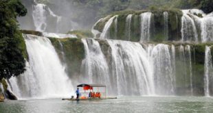 In der Nähe von Cao Bang befindet sich der Ban-Gioc-Wasserfall, einer der schönsten Vietnams