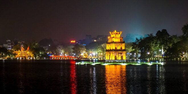 Hanoi zum Tet Fest (Neujahr)